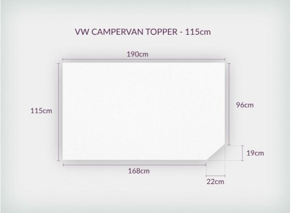 vw t6 t5 campervan matras